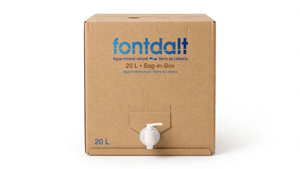Agua Mineral Natural Fontdalt Bag-in-Box 20 l