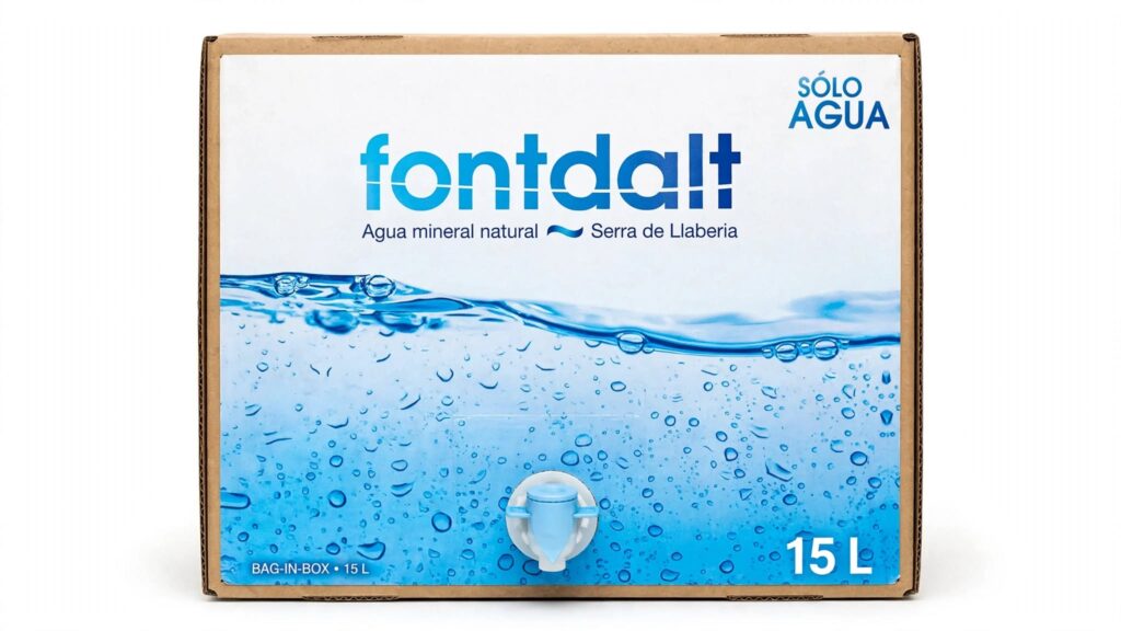 Agua Mineral Natural Fontdalt Bag-in-box (15 l)
