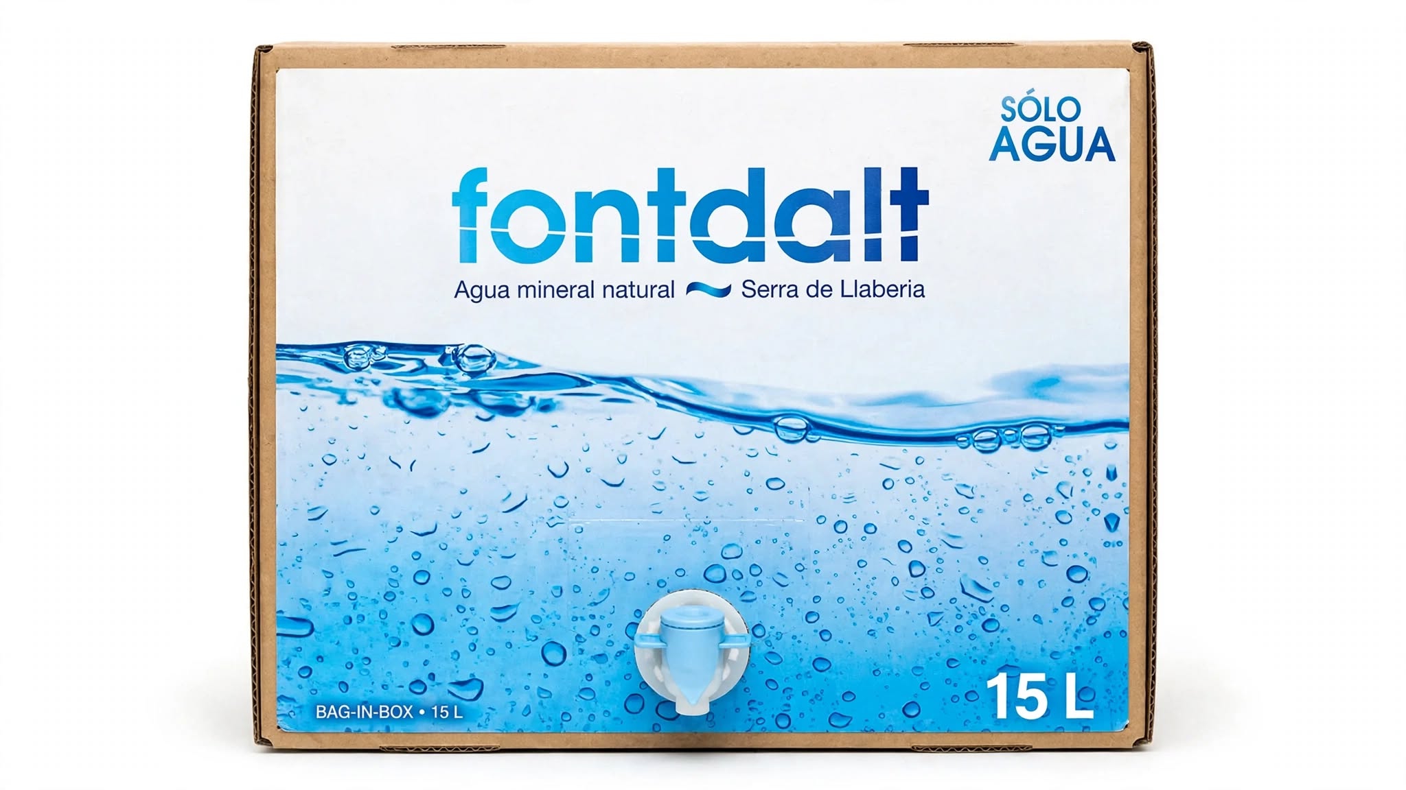 Agua Mineral Natural Fontdalt Bag-in-box (15 l)