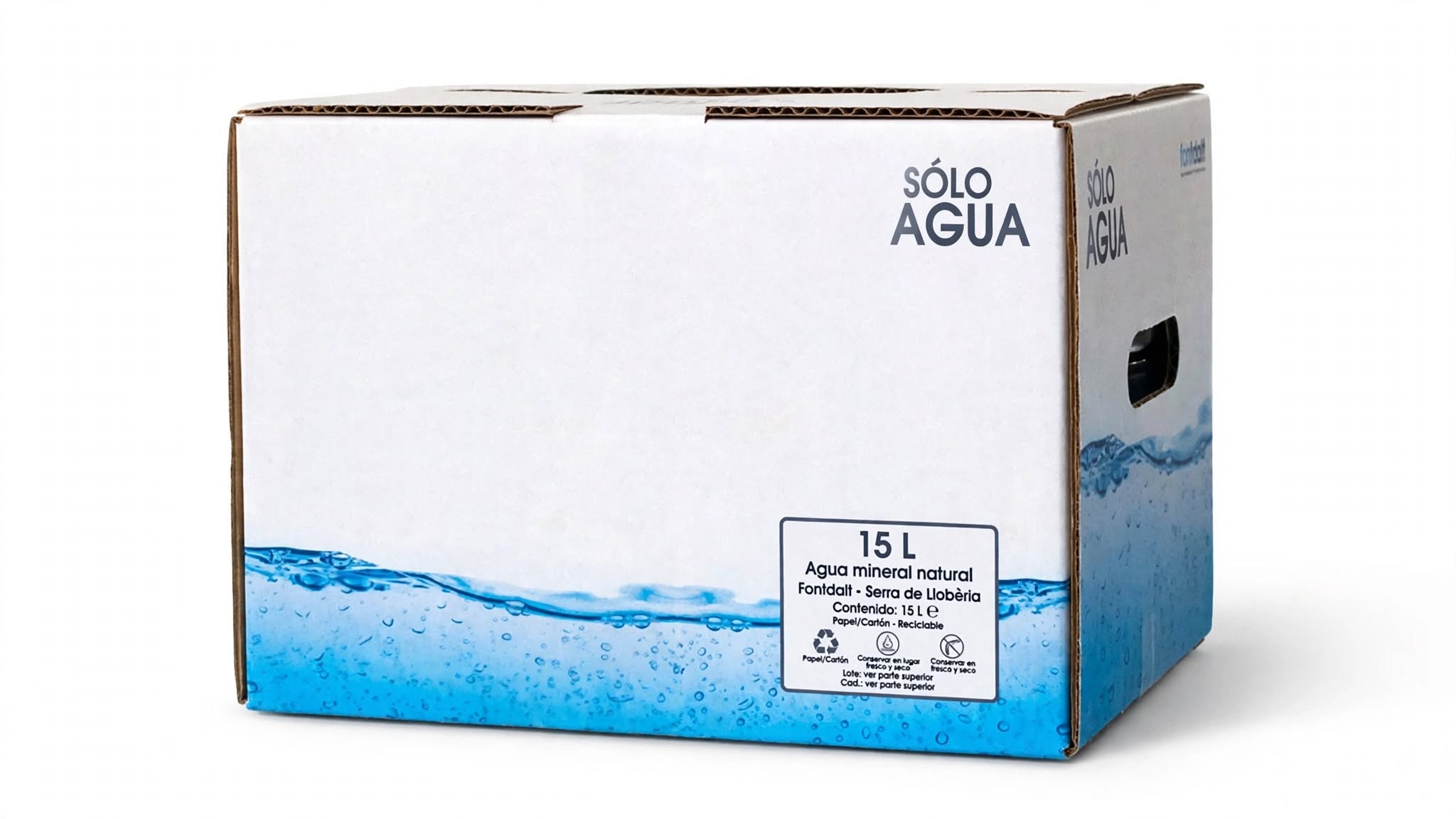 Agua Mineral Natural Fontdalt Bag-in-box (15 l)