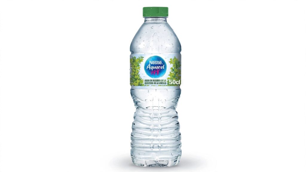 Agua Mineral Natural Nestlé Aquarel Botella Pet 50 cl