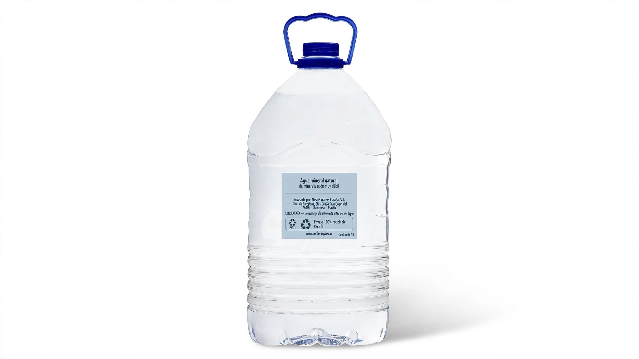 Agua Mineral Natural Nestlé Aquarel Garrafa 5 L