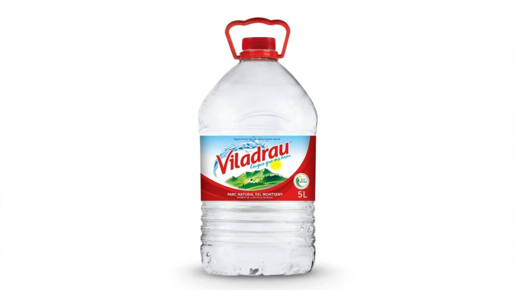 Agua Mineral Natural Viladrau Botella Pet 5 L