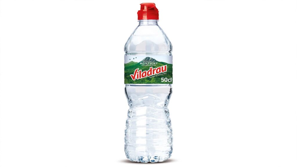 Agua Mineral Natural Viladrau Tapón Sport 50 cl