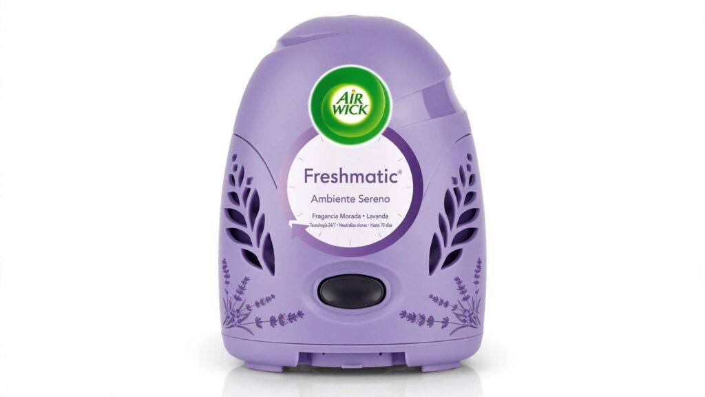 Air Wick Freshmatic – Ambiente Sereno con Fragancia Morada (difusor)