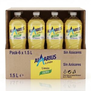 Aquarius Limón Zero Pack-6 (1.5 l)