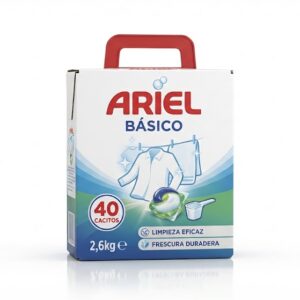Ariel Basico Maleta 40 Cacitos / 2,6kg
