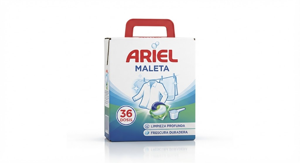 Ariel Maleta 36 Dosis Caja