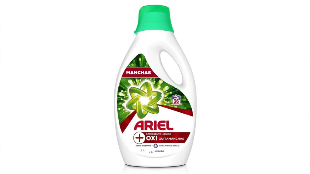 Ariel Manchas Detergente Líquido Oxi Botella Plástico