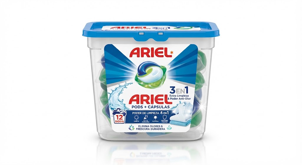 Ariel PODS 3EN1 Extra 12 Dosis Cápsulas/Pastillas
