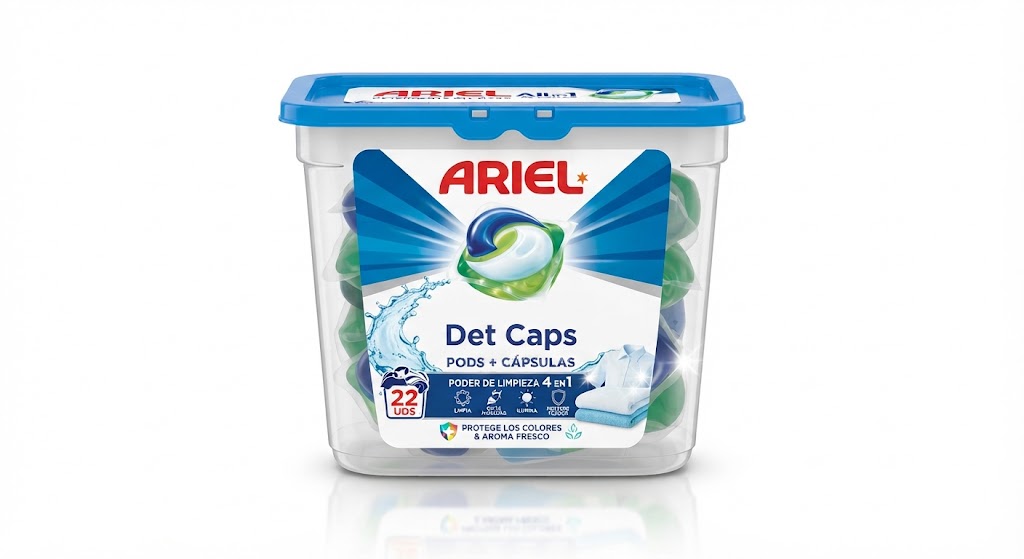 Ariel Pods Det Caps 22ud Cápsulas/pastillas