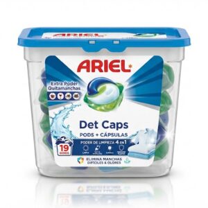 Ariel Pods Extra Poder Quitamanchas 19 Dosis Cápsulas/pastillas