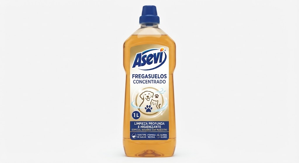 Asevi Fregasuelos Concentrado Mascotas 1L