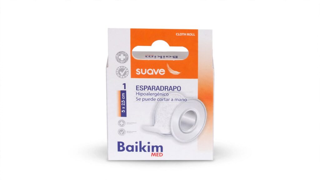 Baikim Esparadrapo Hipoalergico 5 M / 2.5 Cm