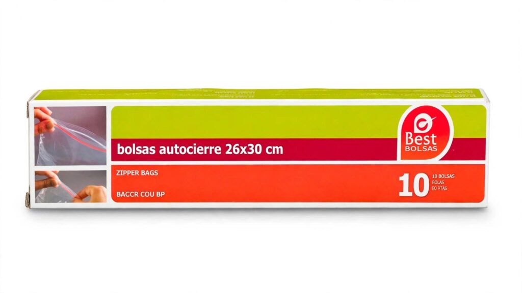 Best Bolsa Autocierre 26 X 30 Cm