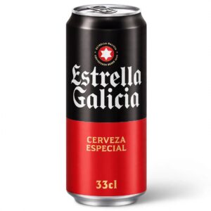Cerveza Estrella Galicia Rubia Lata 33 cl