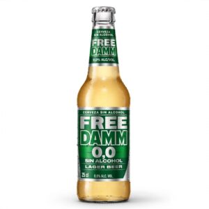 Cerveza Free Damm sin Alcohol 25 cl Botella Cristal