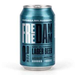 Cerveza Free Damm sin Alcohol 33 cl Lata
