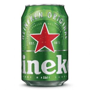 Cerveza Heineken Rubia Lata 33 cl