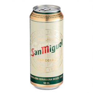Cerveza San Miguel Especial (rubia) Lata 50 cl