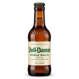 Cerveza Voll-Damm Doble Malta 25 cl Botella Cristal