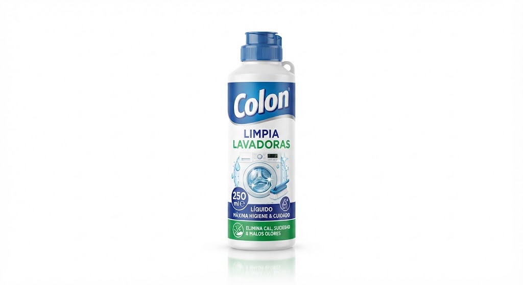 Colon Limpia Lavadoras Liquido 250 ml Botella Plástico