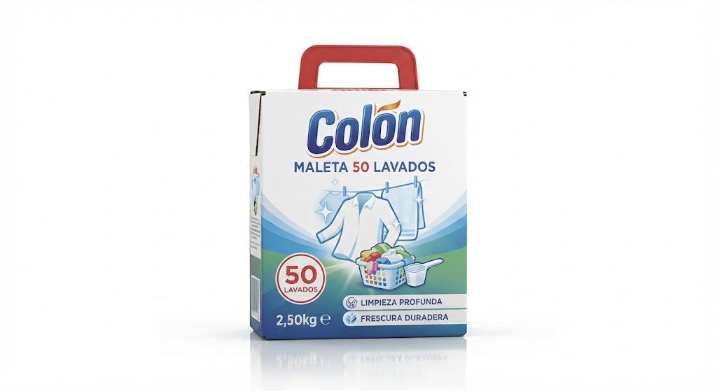 Colon Maleta 50 Lav. / 2.50kg Caja