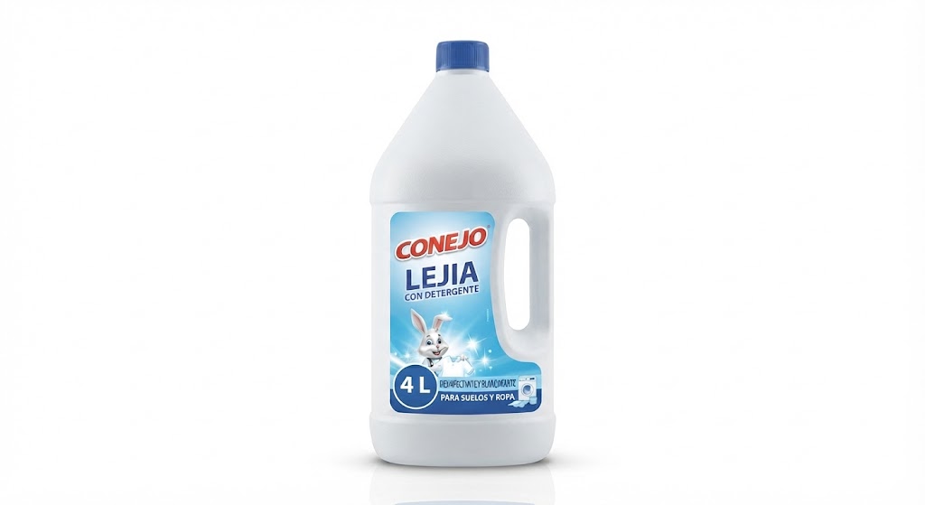 Conejo Lejia Botella Plástico 4 L
