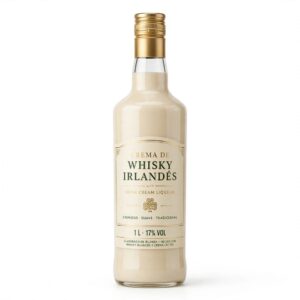 Crema de Whisky Baileys Original Botella Cristal 1 L
