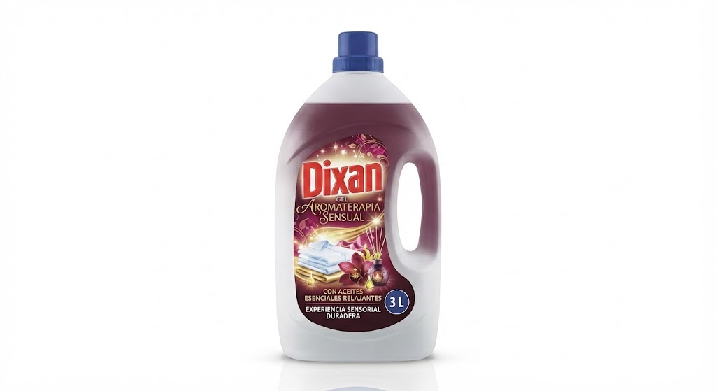 Dixan Gel Aromaterapia Sensual Botella Plástico