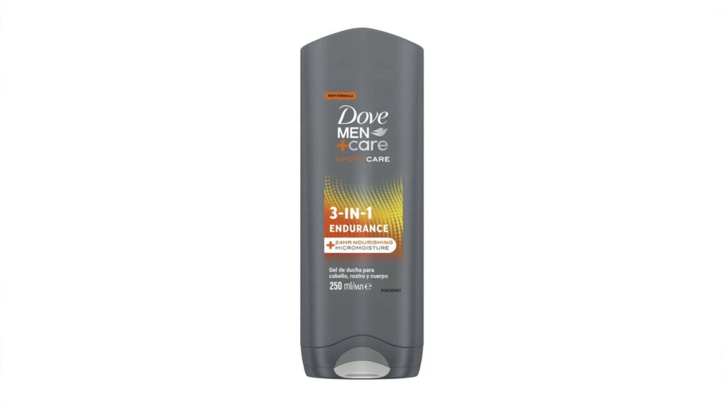 Dove Men+care Gel de Ducha Sport Endurance 3 en 1 250ml Botella Plástico