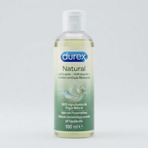 Durex Natural Lubricante – Hidratación y Confort en Cada Momento (100 ml)