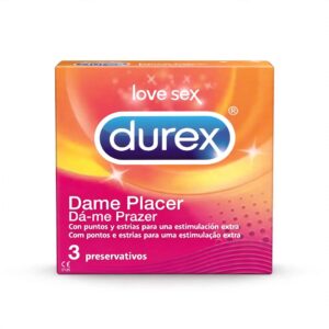 Durex Preservativo Dame Placer 3 uds