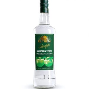 El Tren Schnapps de Manzana Verde Botella Cristal 70 cl