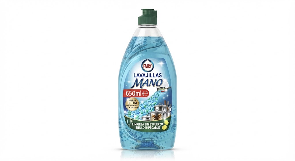 Fairy Lavavajillas Mano 650ml Botella Plástico