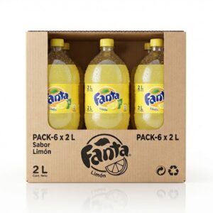 Fanta Limón | PACK-6 (2 l)