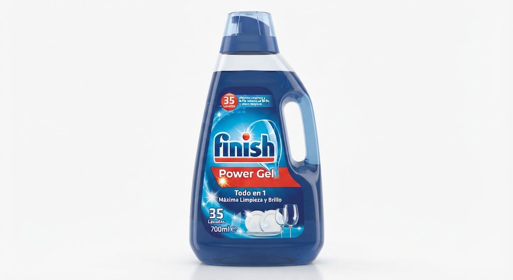 Finish detergente lavavajillas gel 35 lav. / 700ml botella plástico