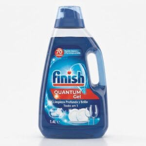 Finish detergente lavavajillas gel 70 lavados botella plástico
