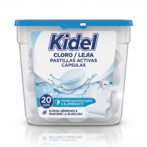 Kidel Cloro/lejia Pastillas Activas Cápsulas/pastillas