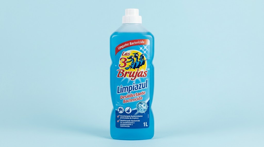 Las 3 Brujas Limpiazul Desinfectante Bactericida 1l