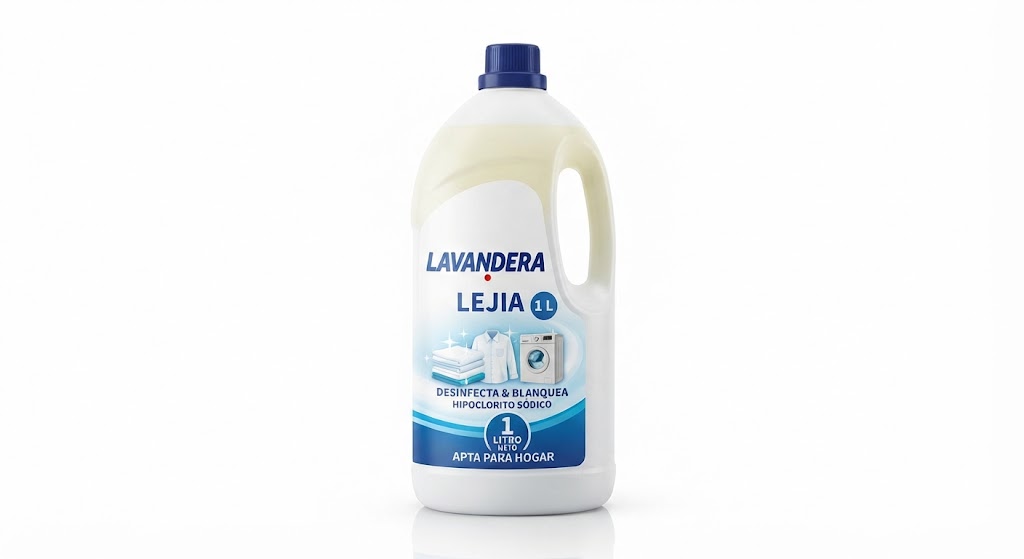 Lavandera Lavandera Lejia 1 L Botella Plástico