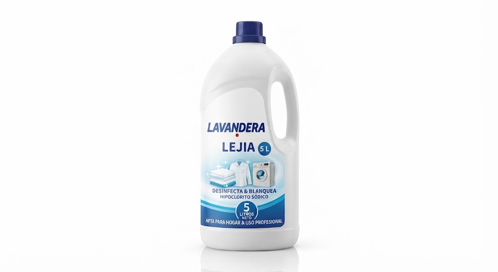 Lavandera Lejia 5 l Botella Plástico