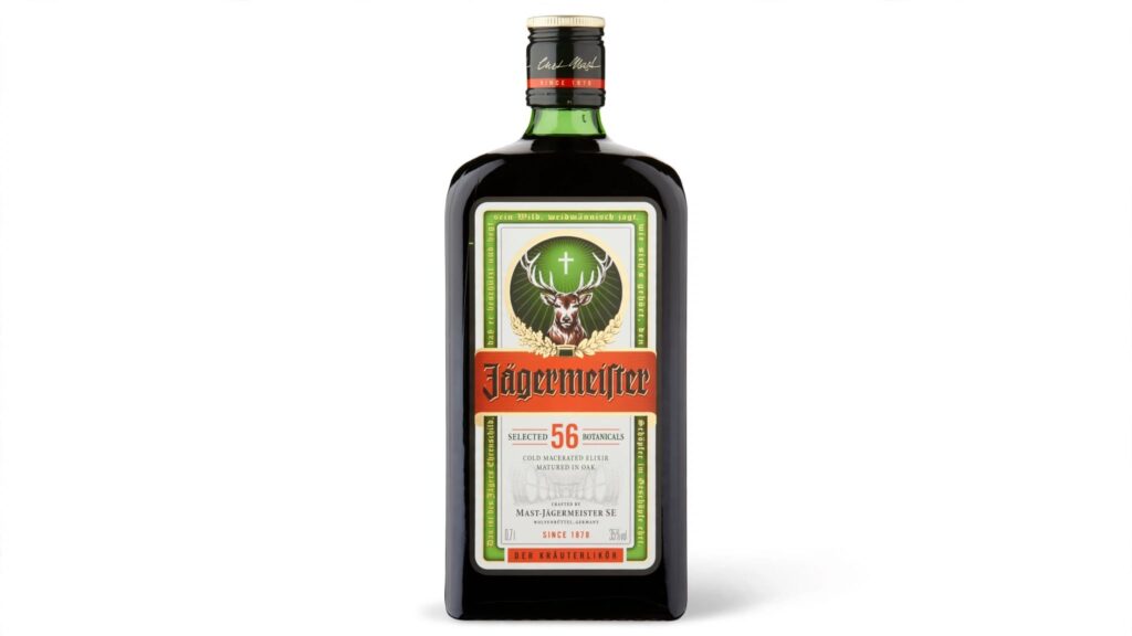 Licor de Hierbas Jägermeister Botella Cristal 70 cl
