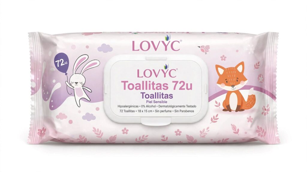 Lovyc Toallitas 72u Toallitas