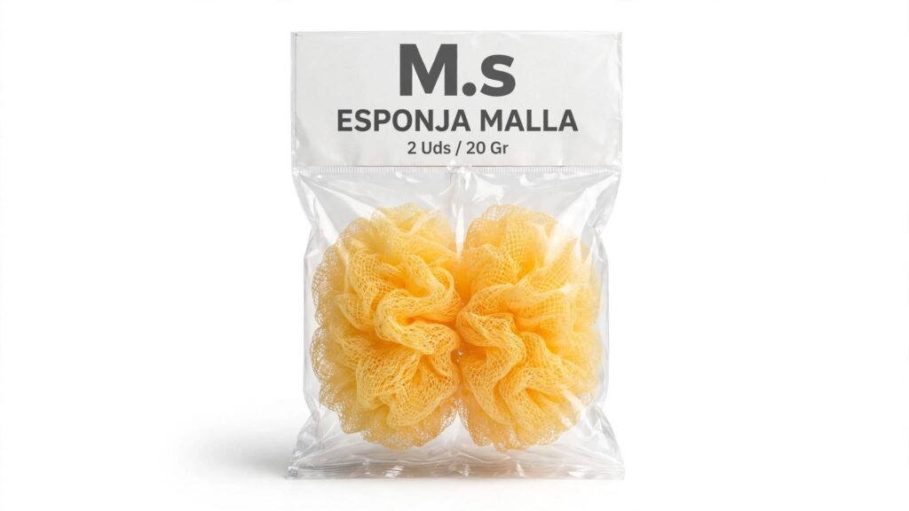 M.s Esponja Malla 2 Uds / 20 Gr