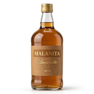 Malanita Amaretto Botella Cristal 700 ml