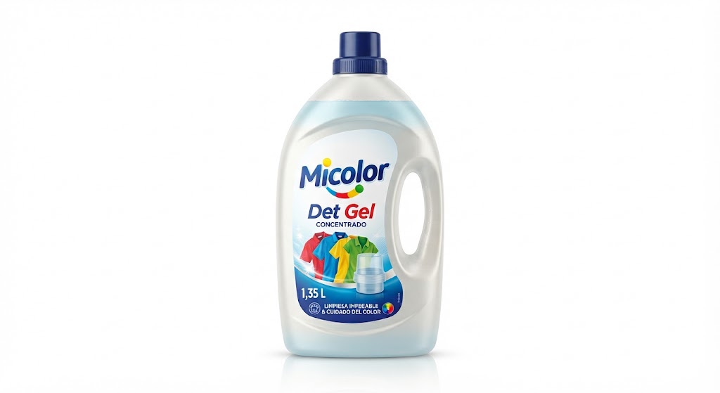 Micolor Det Gel 1,35 L Botella Plástico