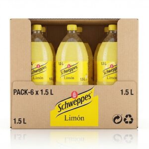 Schweppes Limón Botella Pet Pack-6 (1.5 l)