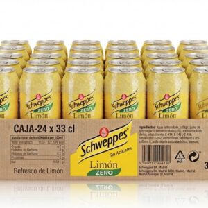 Schweppes Limón Zero Lata 33 cl
