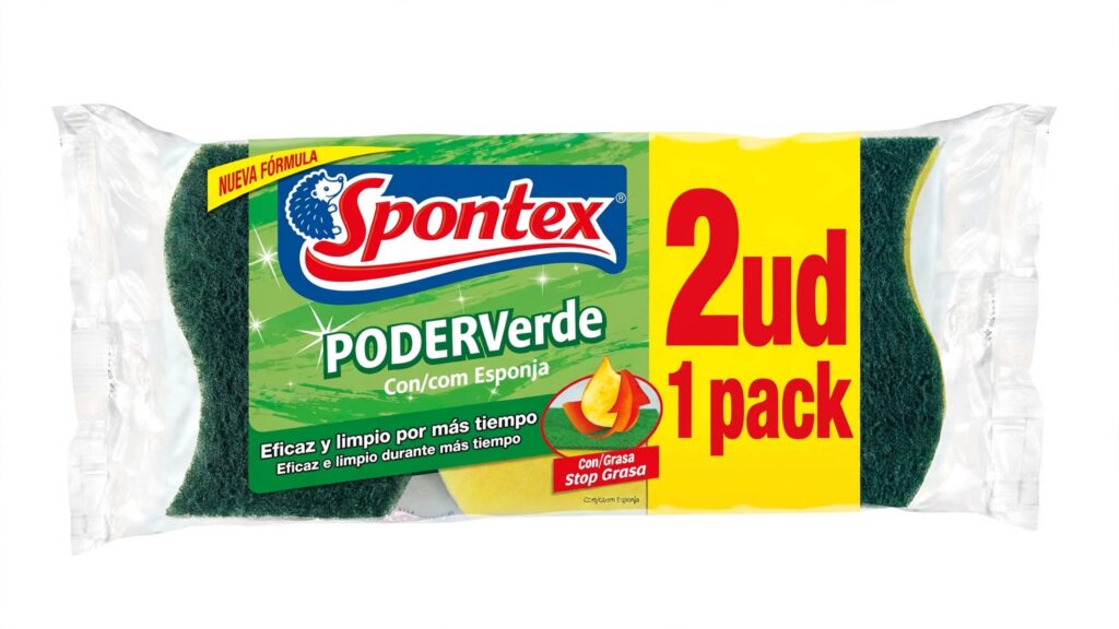 Spontex Estrop.poder Verde Esp 2 Ud / 1ud